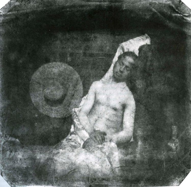 Hippolyte Bayard autoportret zdjęcie martwego człowieka