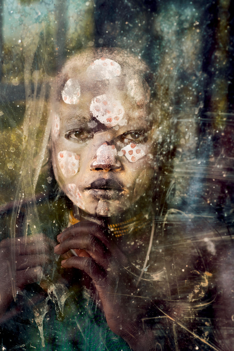 Chłopiec z plemienia Suri, 2012 r, fot Steve McCurry