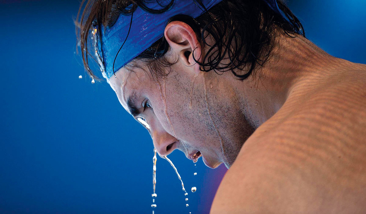 Dave Shopland, fotograf sportowy, Rafael Nadal, Australian Open, 2012